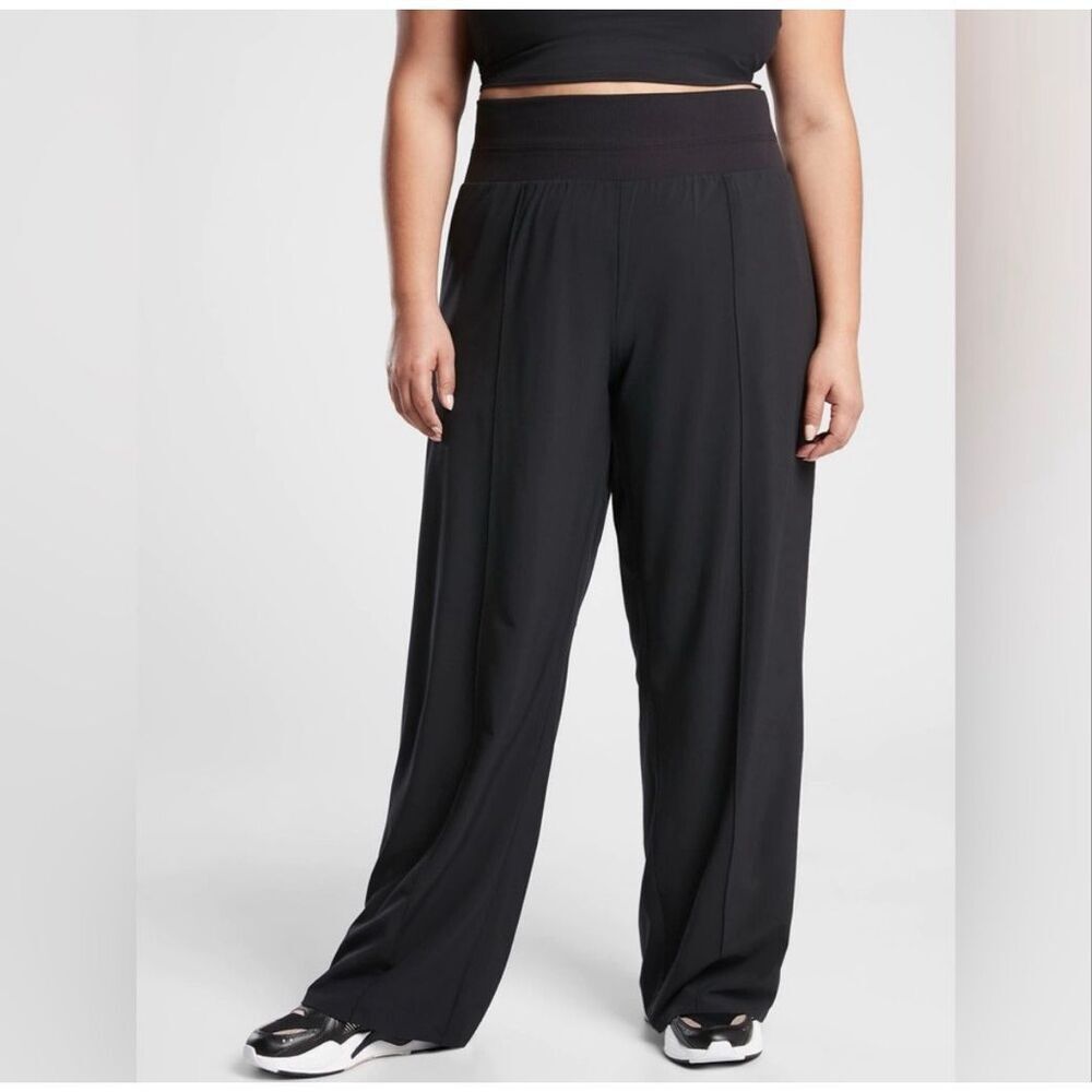 Athleta Nolita Wide Leg Pants size 16